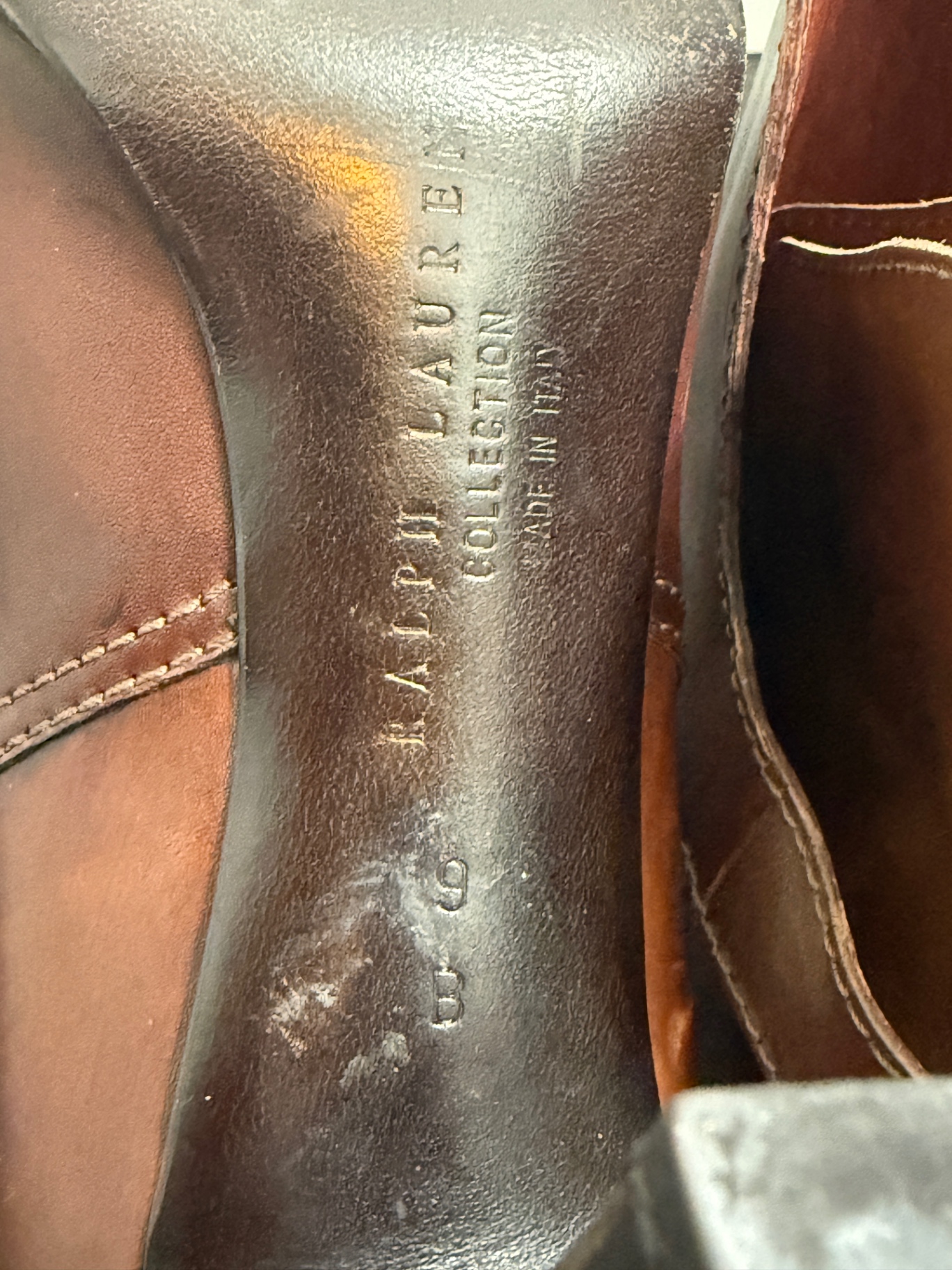 Ralph Lauren Collection Size Detail
