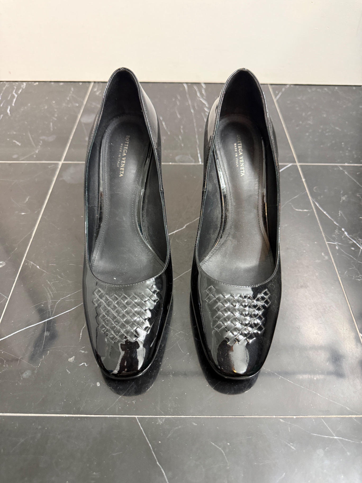 Bottega Veneta Patent Leather Pumps